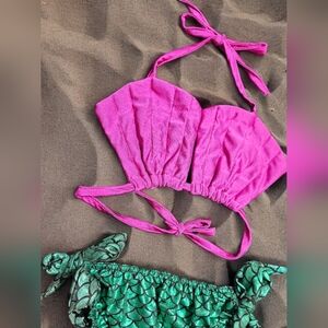 Girls 4T Mermaid Bikini Set